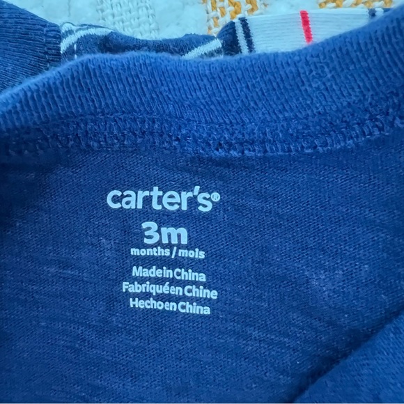 Carter's Baby Boys 4 Pack Rompers Size 3 M - Picture 13 of 17